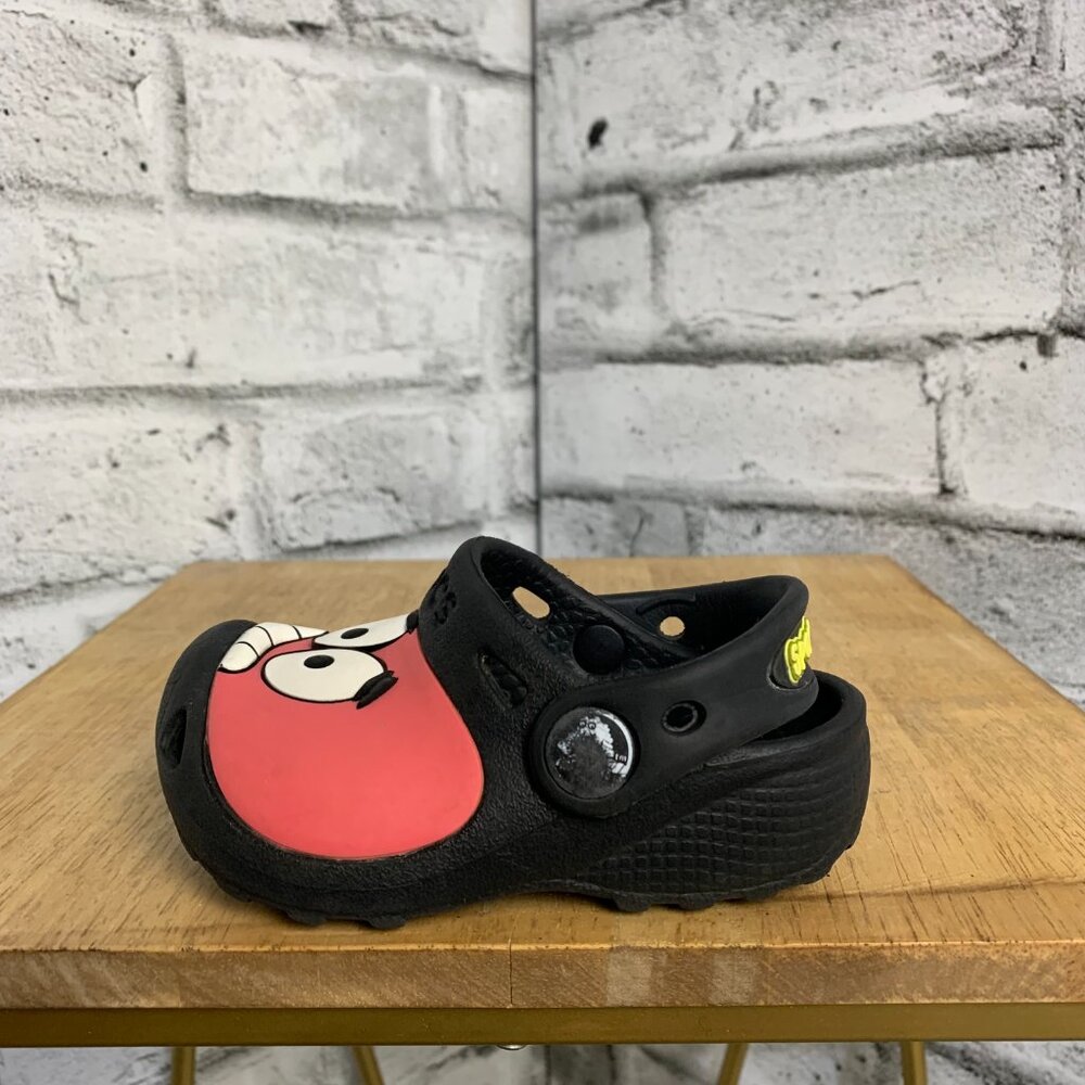 Crocs x SpongeBob SquarePants Nickelodeon Classic Clogs Toddlers 4C5 Beach Shoes - Picture 5 of 8